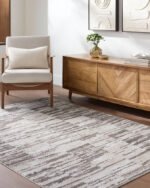 Oneill Modern Taupe Area Rug - Image 2