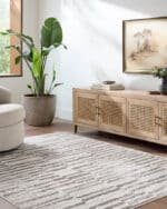 Megean Modern Medium Gray Area Rug - Image 2