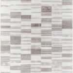 Rison Modern Light Beige Area Rug