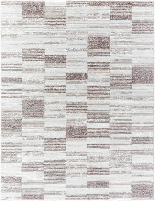 AAAC2257-537-1 Rison Modern Light Beige Area Rug - Image 1
