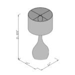 Katerine Cottage Black Table Lamp - Image 7