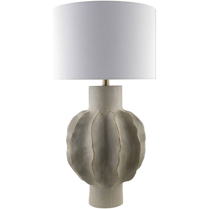 AAAC2262-1 Jaryd Rustic Light Gray Table Lamp - Image 1