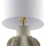 Jaryd Rustic Light Gray Table Lamp - Image 5