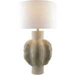 Jaryd Rustic Light Gray Table Lamp - Image 2