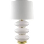 Shauri Traditional White Table Lamp