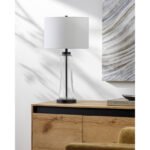 Stadterij Rustic Black Table Lamp - Image 3
