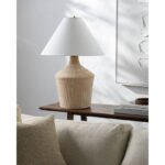 Jazma Traditional Brick Table Lamp - Image 3