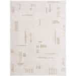 Shareef Modern Beige Washable Area Rug - Image 2