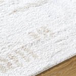 Shareef Modern Beige Washable Area Rug - Image 7