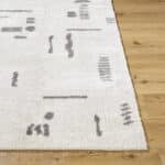Shareef Modern Charcoal Washable Area Rug - Image 4