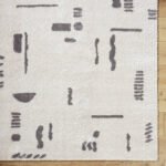 Shareef Modern Charcoal Washable Area Rug - Image 6