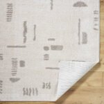 Shareef Modern Medium Gray Washable Area Rug - Image 4