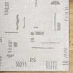 Shareef Modern Medium Gray Washable Area Rug - Image 6