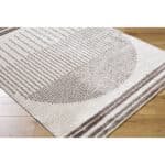Lyndsi Global Dark Brown Washable Area Rug - Image 3