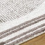 Lyndsi Global Dark Brown Washable Area Rug - Image 7