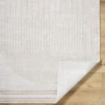 Lyndsi Global Beige Washable Area Rug - Image 4