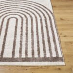 Larita Modern Dark Brown Washable Area Rug - Image 5