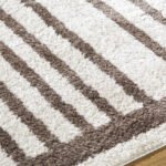 Larita Modern Dark Brown Washable Area Rug - Image 7