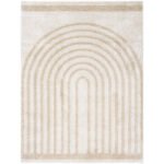 Larita Modern Beige Washable Area Rug - Image 2