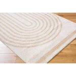 Larita Modern Beige Washable Area Rug - Image 3