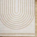 Larita Modern Beige Washable Area Rug - Image 6