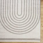 Larita Modern Medium Gray Washable Area Rug - Image 6