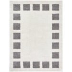 Tameka Modern Charcoal Washable Area Rug - Image 2