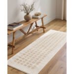 Noam Modern Beige Washable Area Rug - Image 2