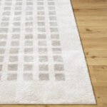 Noam Modern Medium Gray Washable Area Rug - Image 5