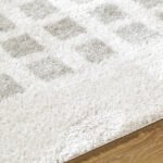 Noam Modern Medium Gray Washable Area Rug - Image 7