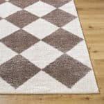Jason Modern Dark Brown Washable Area Rug - Image 5