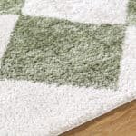 Jason Modern Grass Green Washable Area Rug - Image 7