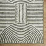 Marcela Modern Grass Green Washable Area Rug - Image 7