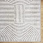 Marcela Modern Medium Gray Washable Area Rug - Image 5