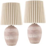 Jon Modern Blush Table Lamp