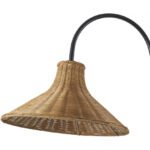 Rula Rustic Black Floor Lamp - Image 4