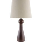 Edgardo Modern Dark Brown Table Lamp