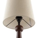 Edgardo Modern Dark Brown Table Lamp - Image 6