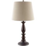 Summit Modern Dark Brown Table Lamp