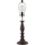 Summit Modern Dark Brown Table Lamp - Image 6