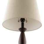 Summit Modern Dark Brown Table Lamp - Image 7