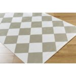 Senior Modern Dusty Sage Washable Area Rug - Image 8