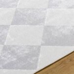 Senior Modern Light Gray Washable Area Rug - Image 4