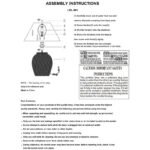 Herschell Traditional Brick/White Table Lamp - Image 6