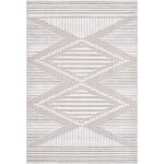 Rosamond Global Beige Washable Area Rug - Image 2