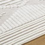 Rosamond Global Beige Washable Area Rug - Image 7