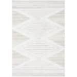 Rosamond Global Cream Washable Area Rug - Image 2