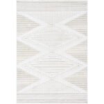 Rosamond Global Cream Washable Area Rug - Image 2