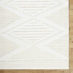 Rosamond Global Cream Washable Area Rug - Image 6