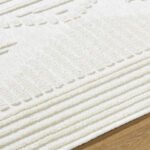 Rosamond Global Cream Washable Area Rug - Image 7